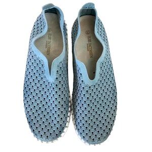 Ilse Jacobsen Blue Slip-On Shoes